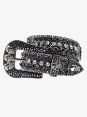 Rhinestone Beaded Belt