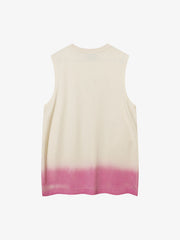 Street Necklace Graffiti Spray-Painted Vest