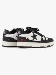Vintage Star Skateboard Sneakers