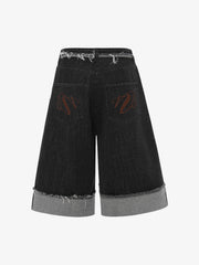 Cleanfit Raw Edge Denim Short