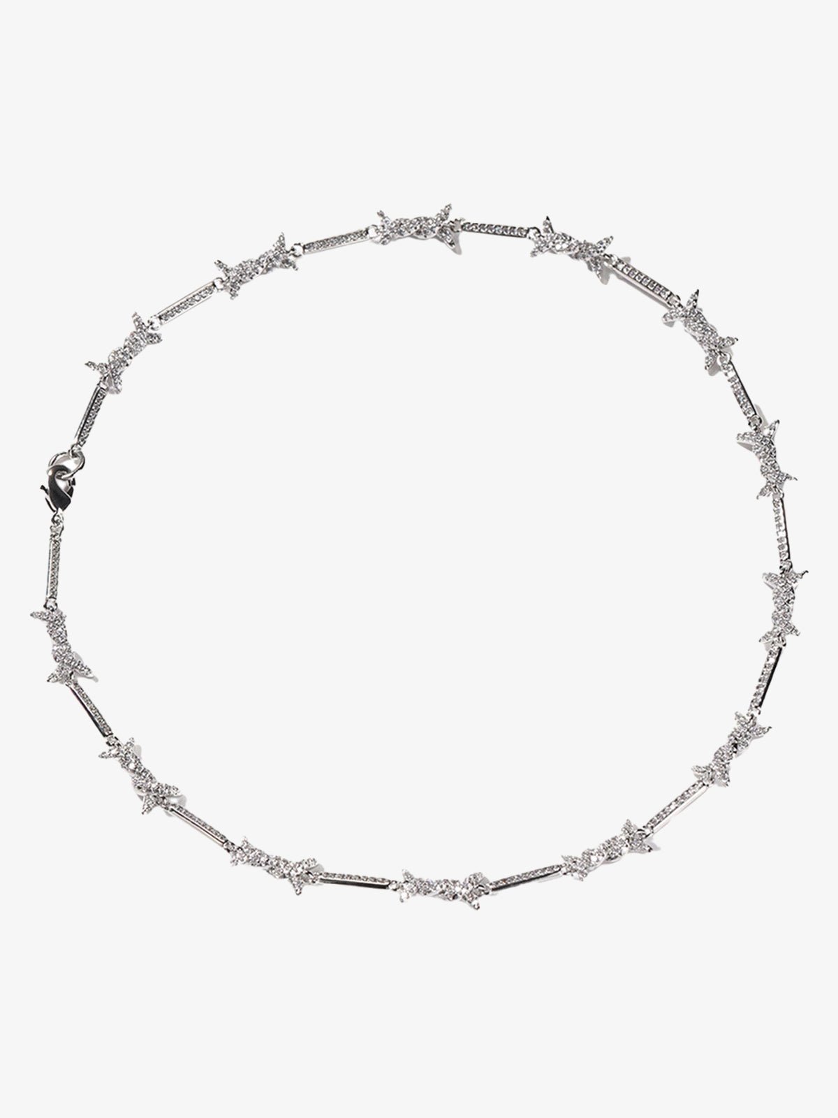 Zircon Thorn Copper Necklace