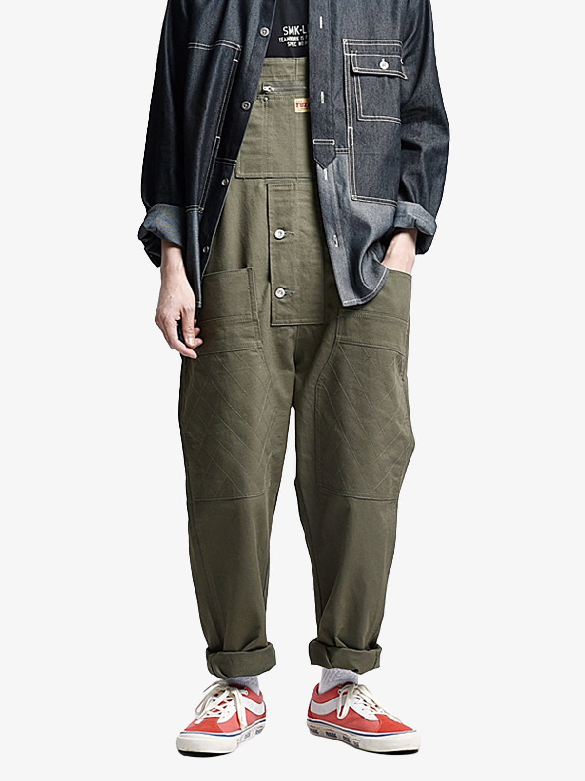 Vintage Straight Men's Pants Overall