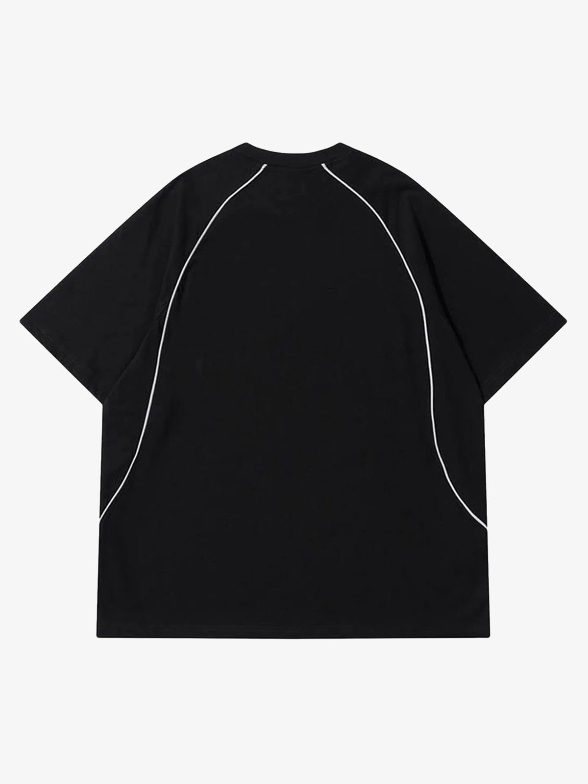 Retro Letter Print T-shirt