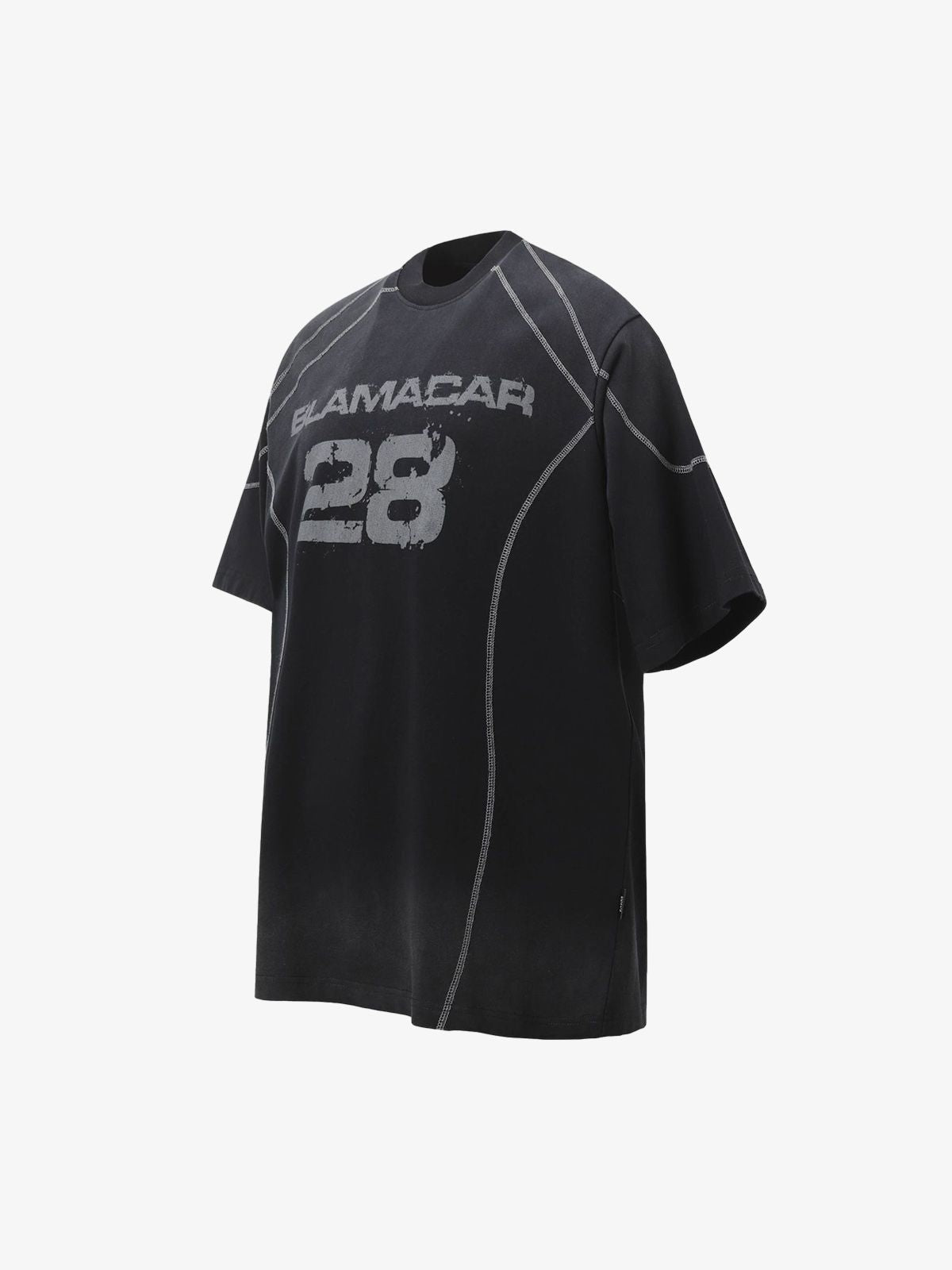 Street Dirty Dyed Gradient Motorcycle T-shirt