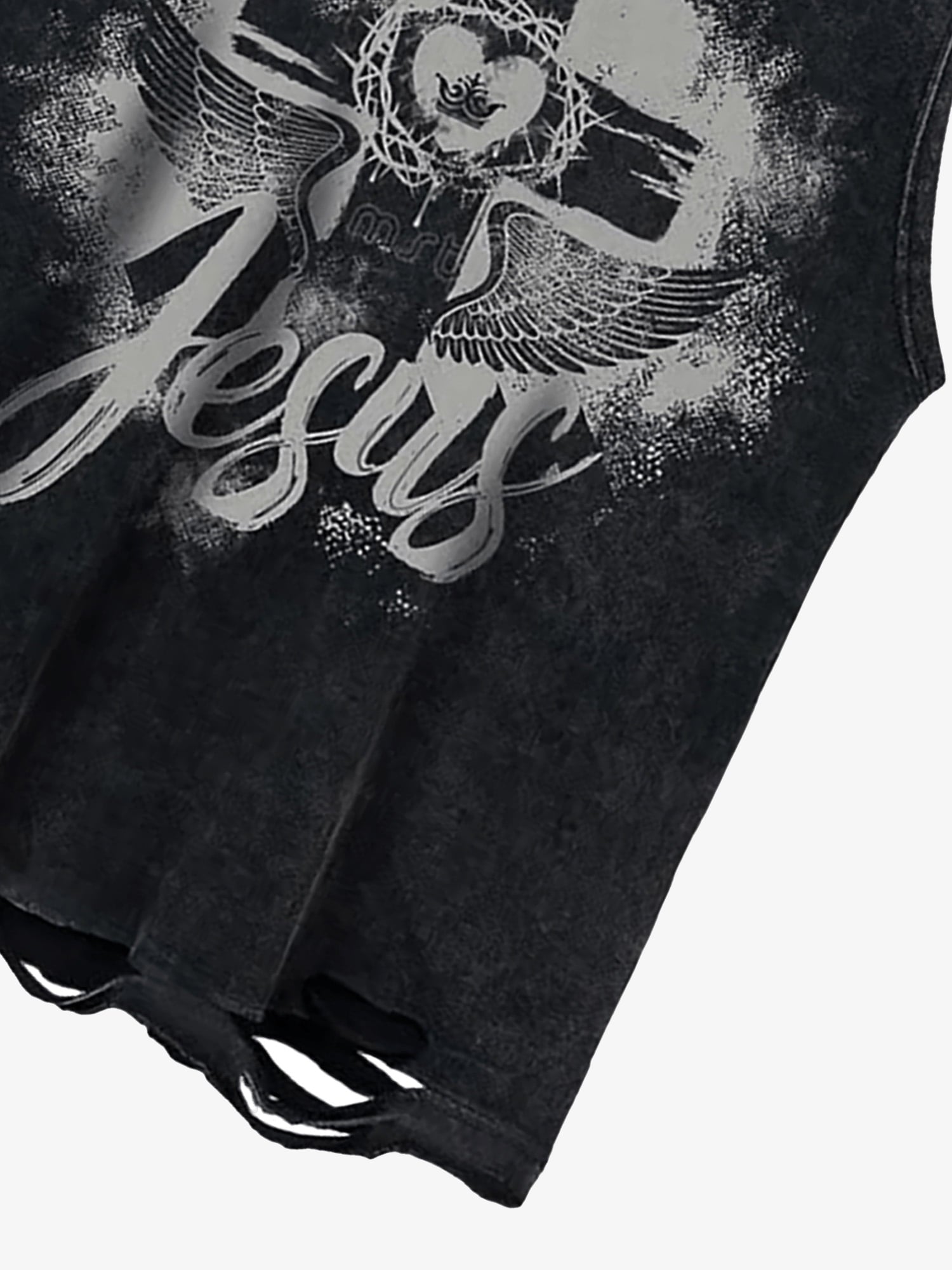 Love Cross Street Rap Sleeveless Vest