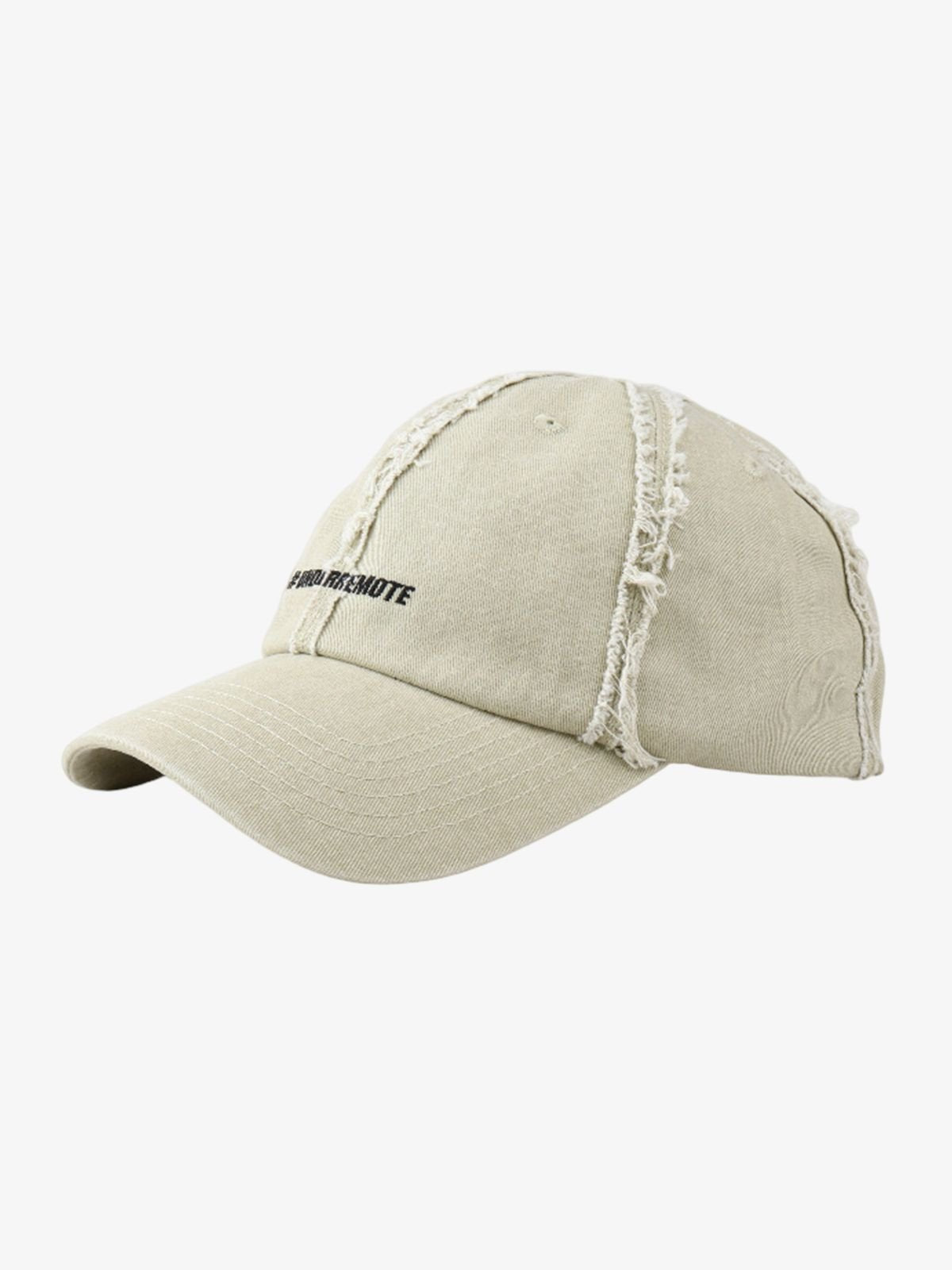 Distressed Denim Baseball Cap