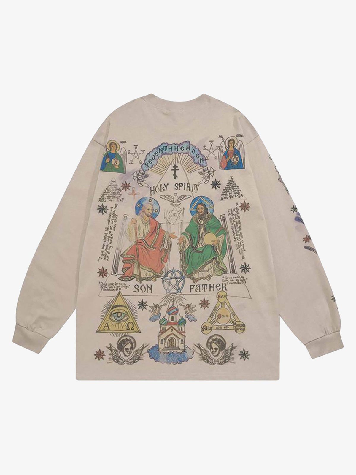 American High Street Graffiti Long Sleeve Shirt