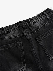Street Stripe Paneled Work Jeans