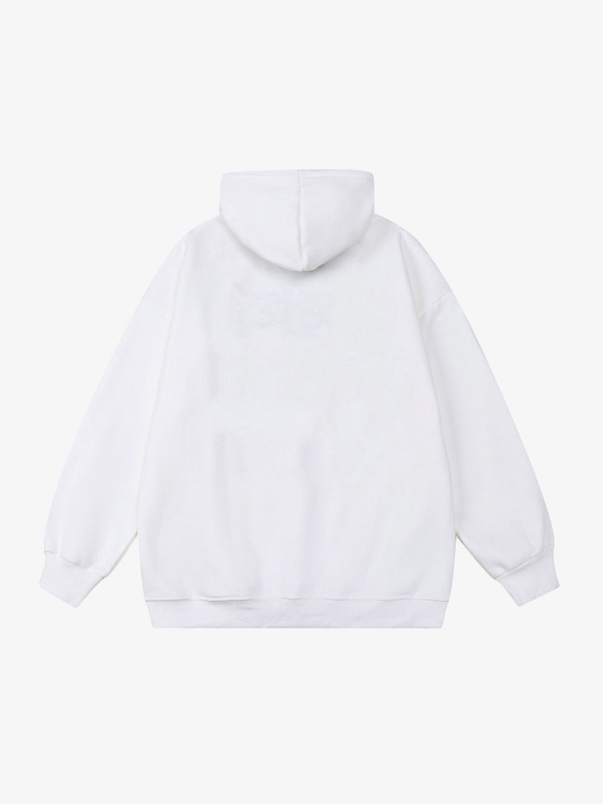 Blur Graphic Chain Hooded Sweatshirt