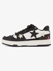 Vintage Star Skateboard Sneakers