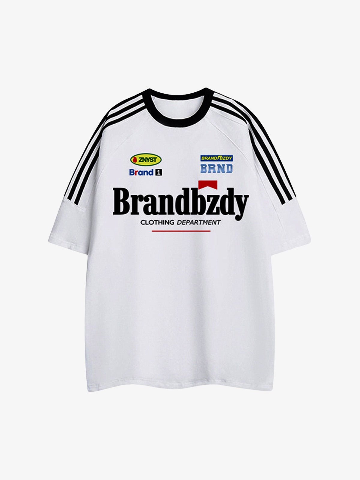 High Street Retro Badge Jersey T-shirt