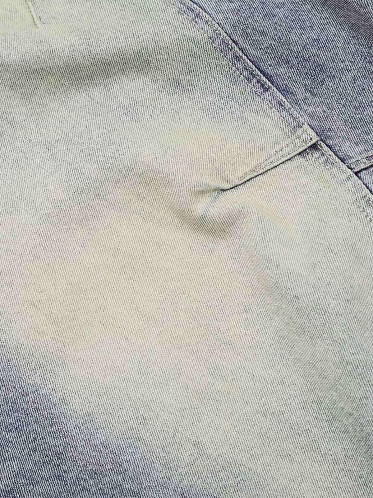 Distressed Baggy Barrel Jeans