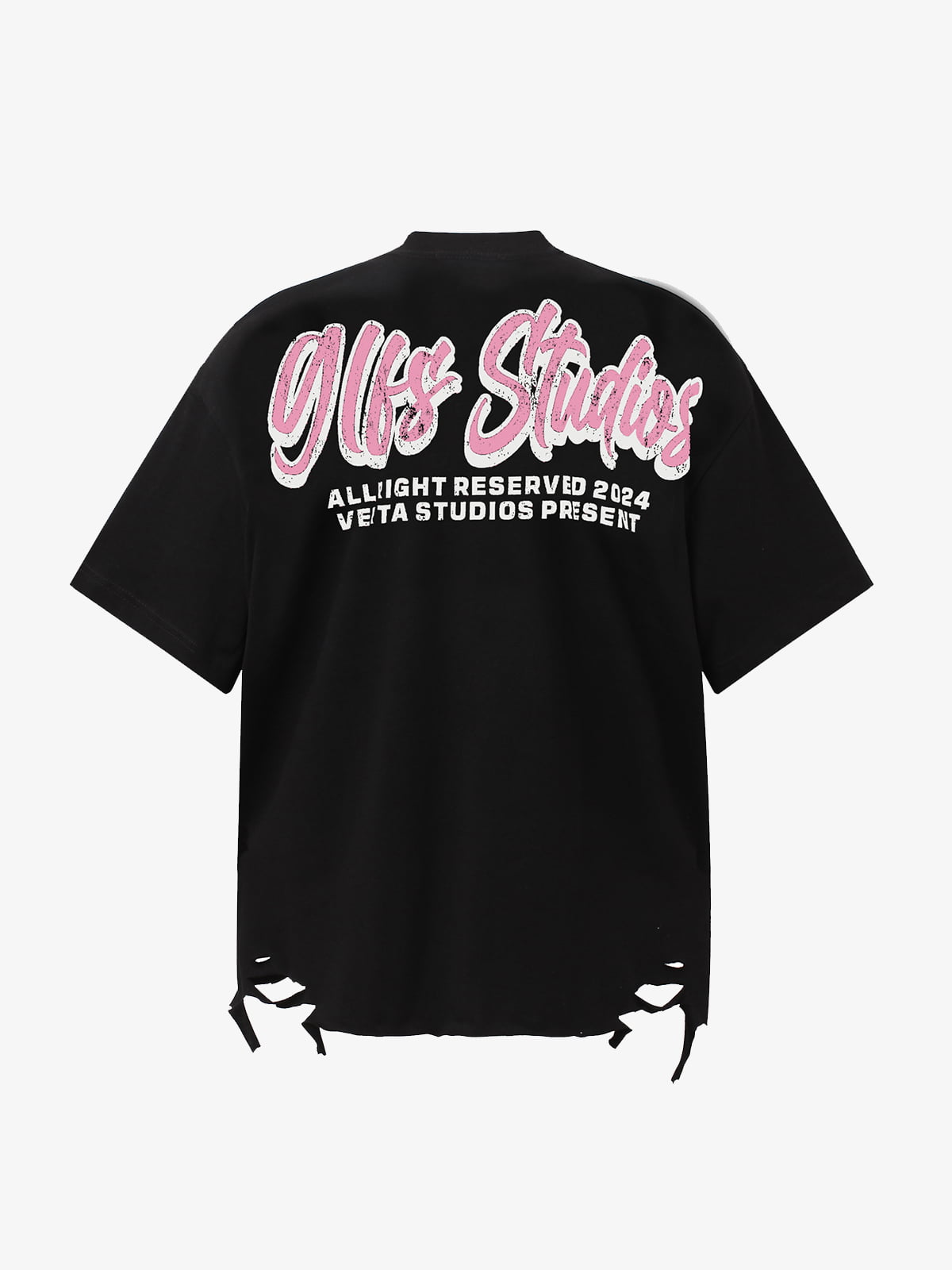 Retro Letter Graphic T-Shirt
