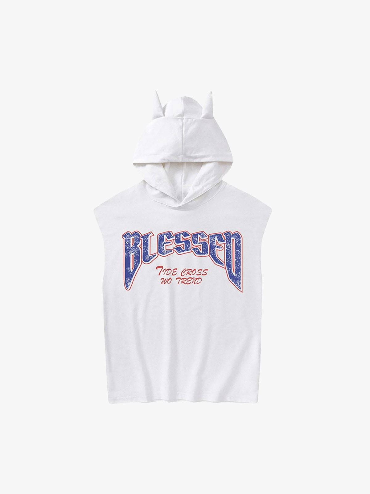 Washed Hooded Cotton Undershirt