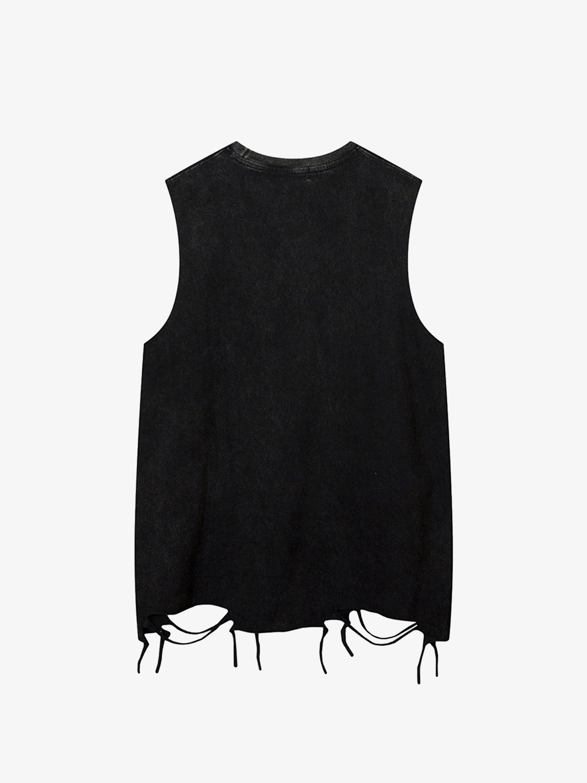 Vintage Necklace Star Print Hip-Hop Tank Top