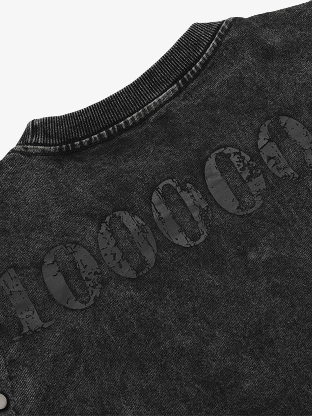 Punk Personality Alphabet T-shirt