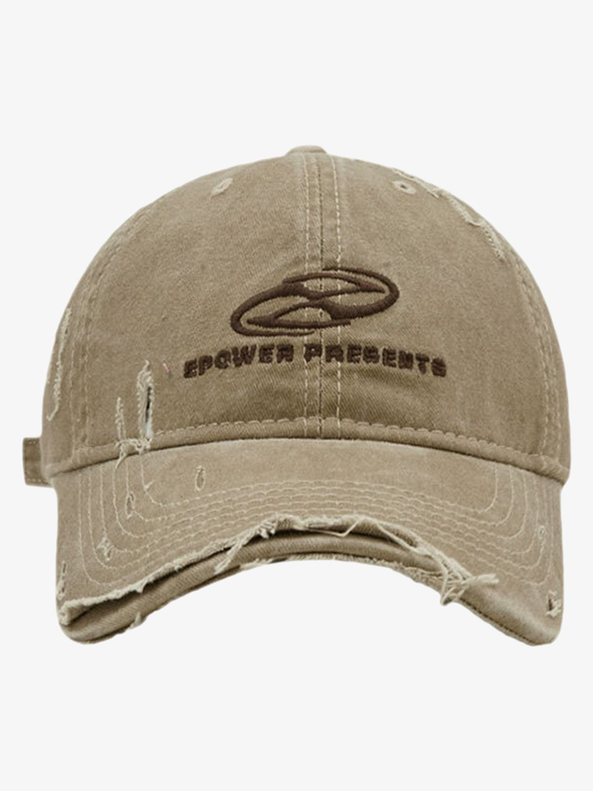 Ripped Denim Baseball Cap