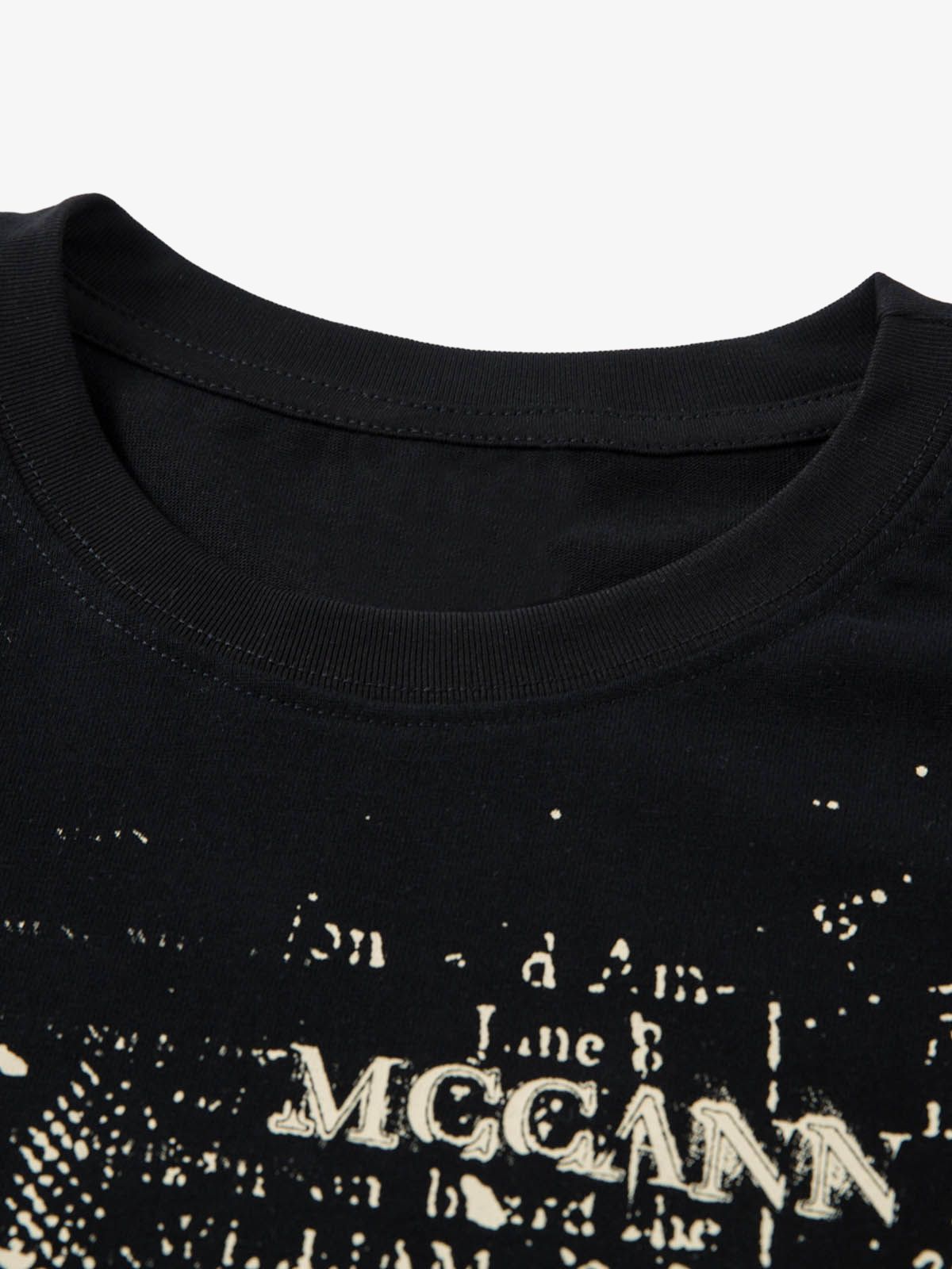 Phantom Letter Print T-shirt