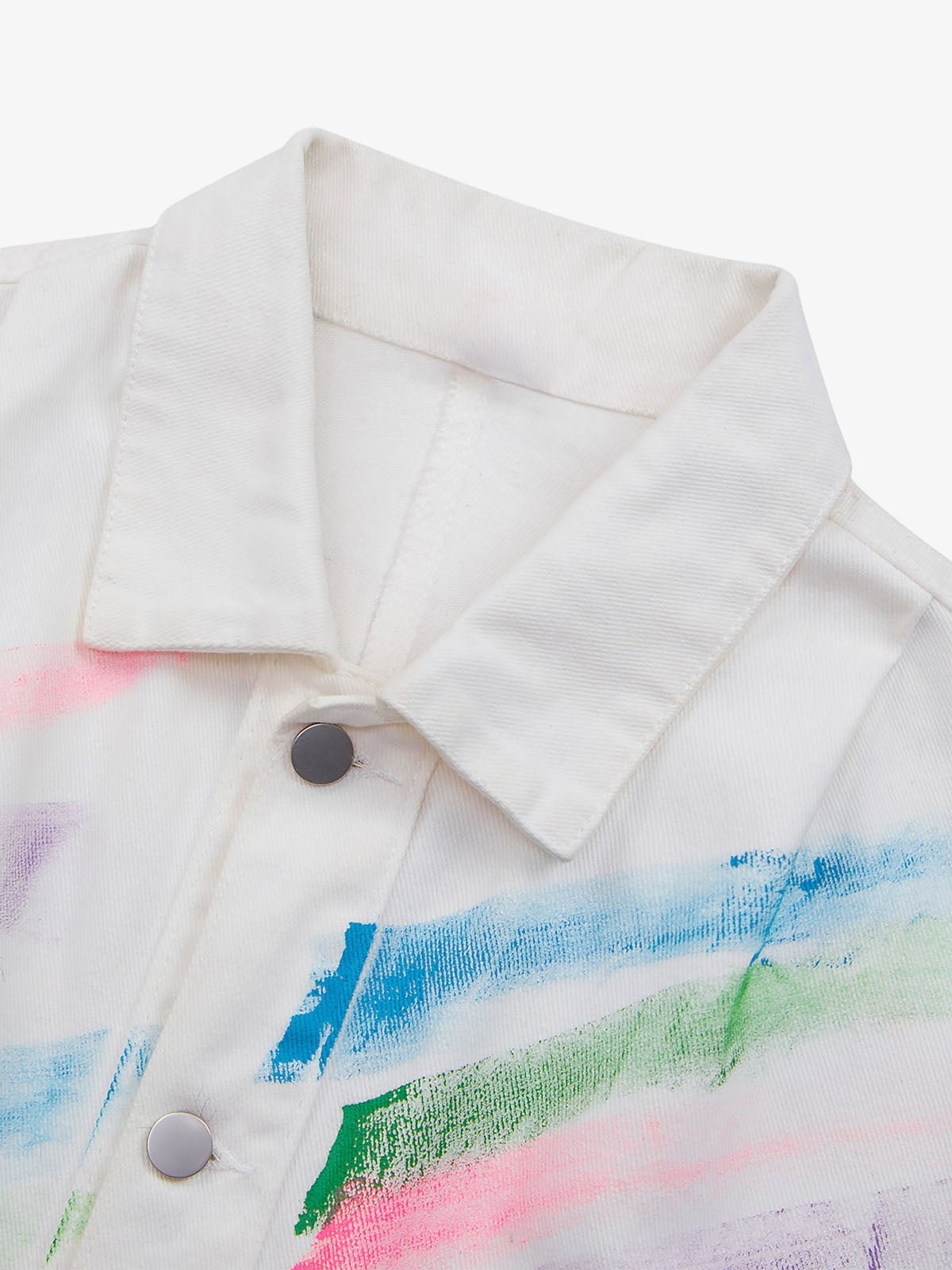 Hip-hop Hand-painted Graffiti Denim Jacket