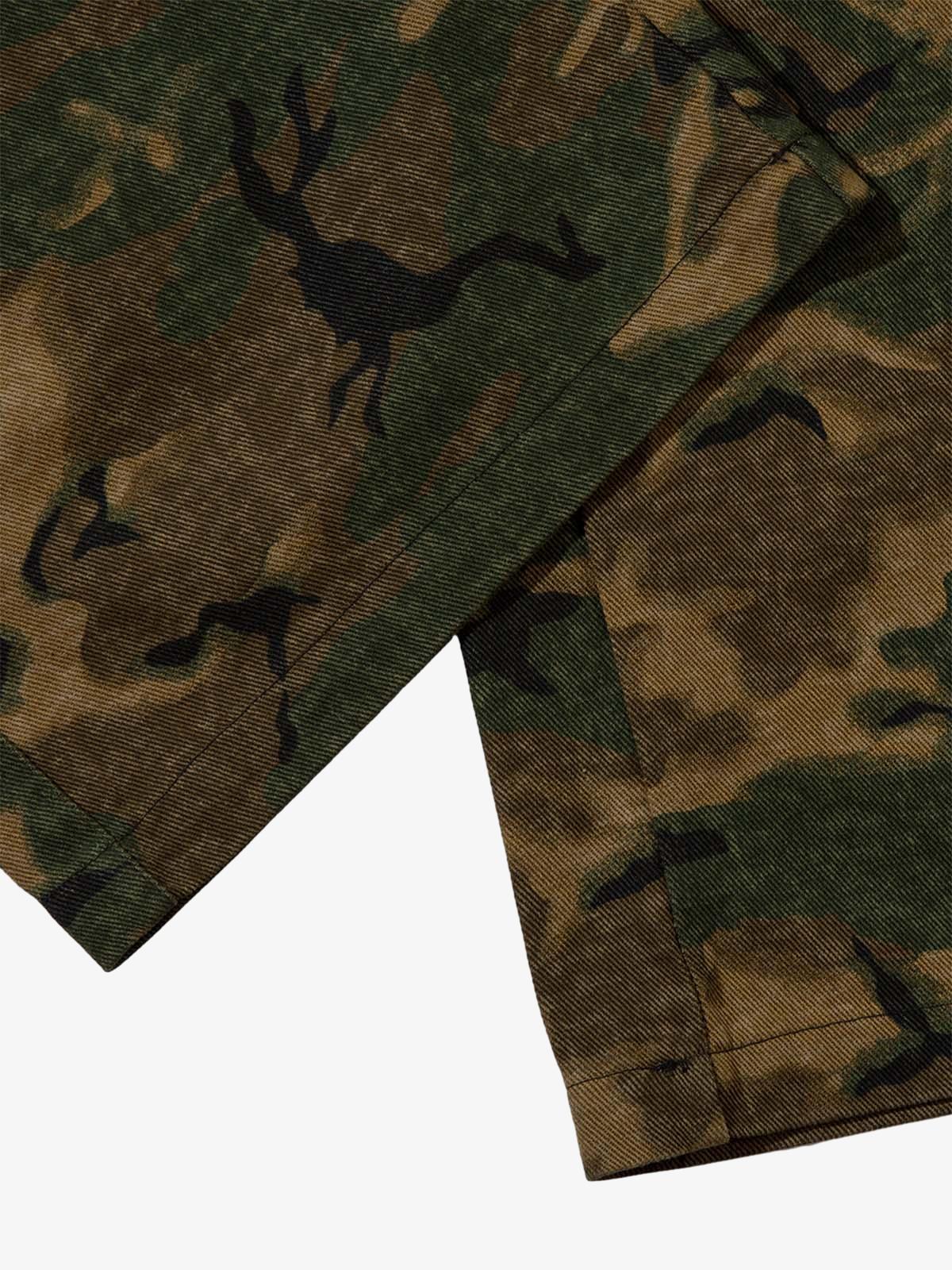 Street Camouflage Multi Pocket Cargo Pants