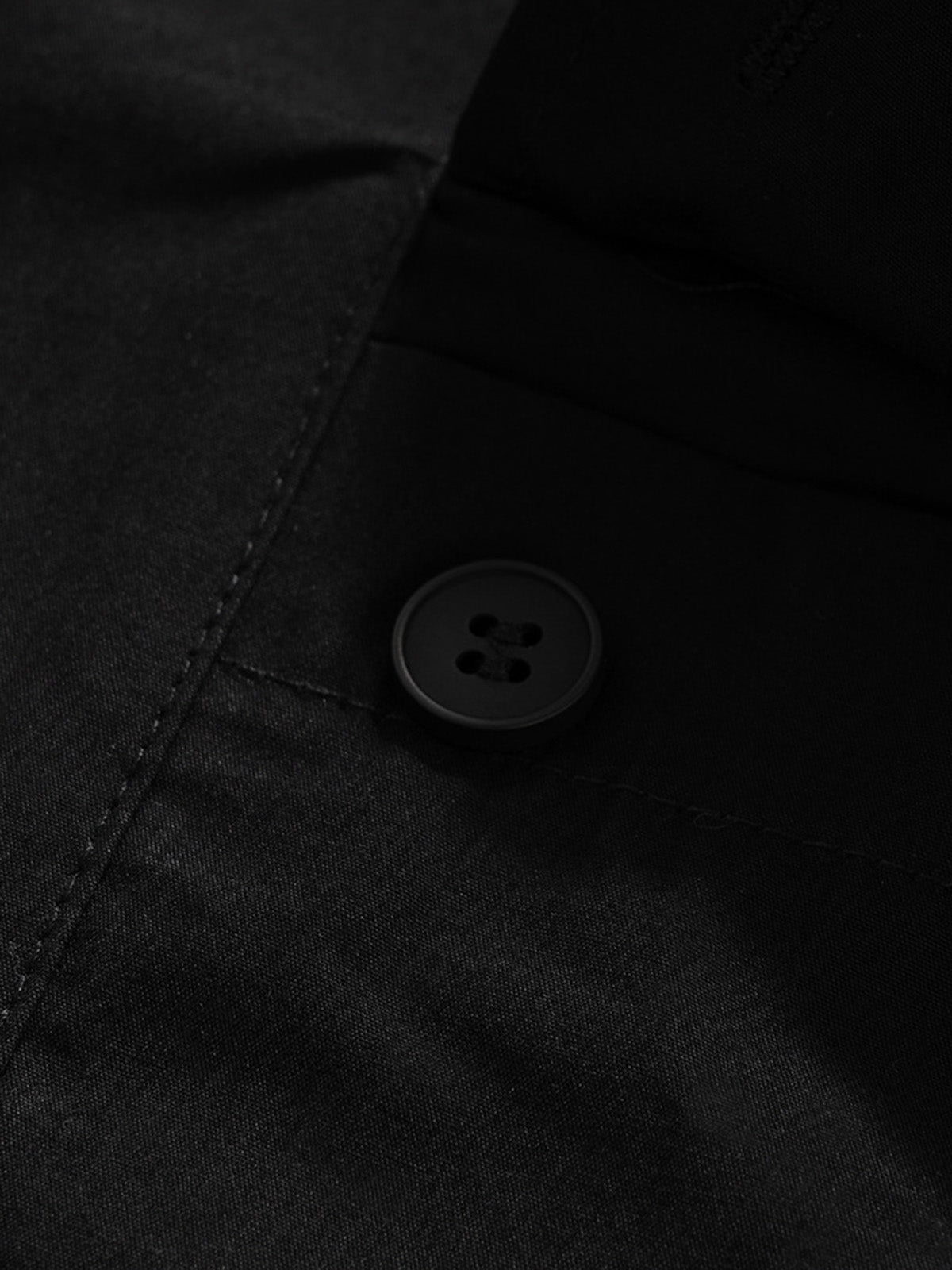 Woven Multi-Pocket Baggy Flared Pants