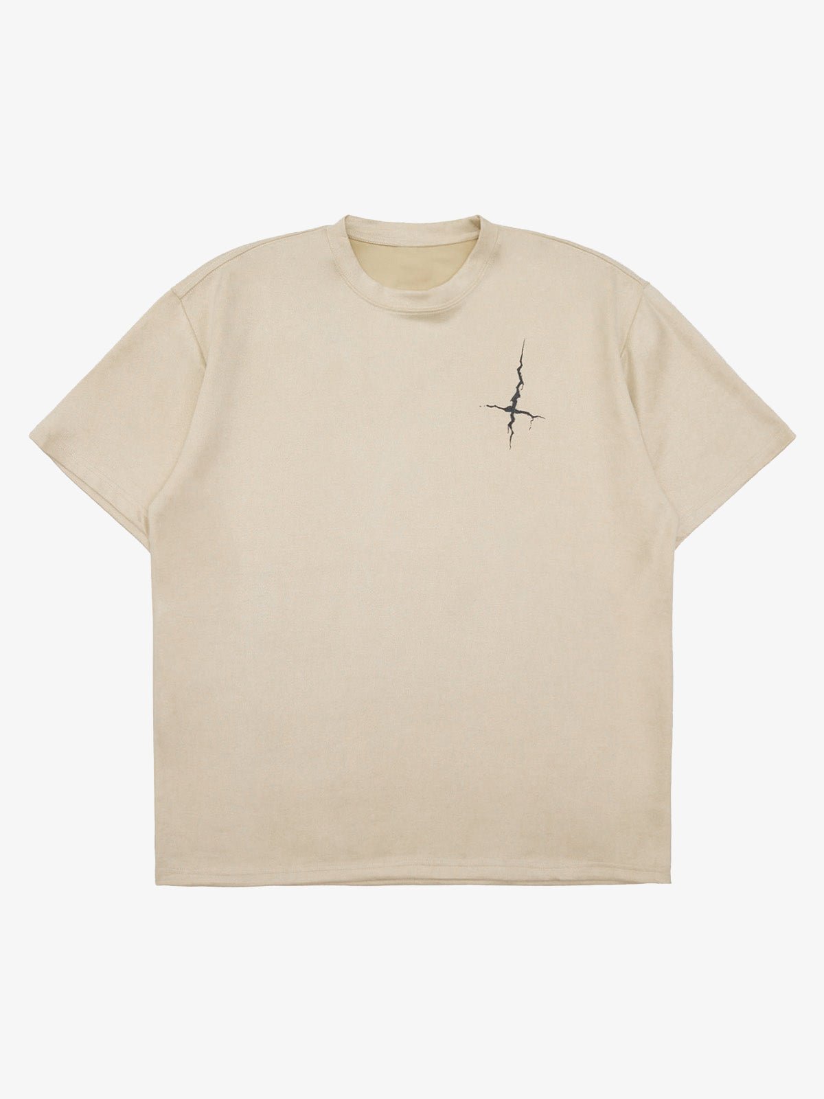 Suede Gothic Font Street Rap T-Shirt