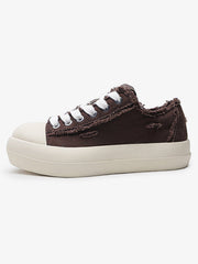Street Beard Split Hole Sneakers
