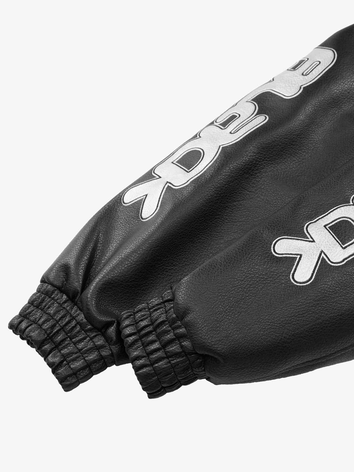 Faux Leather Vintage Street Black Air Jacket