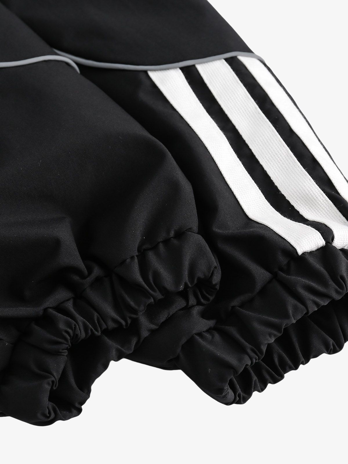 Contrast color patchwork Track Jacket