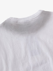 Spray- Painted Letter Print Necklace Vest