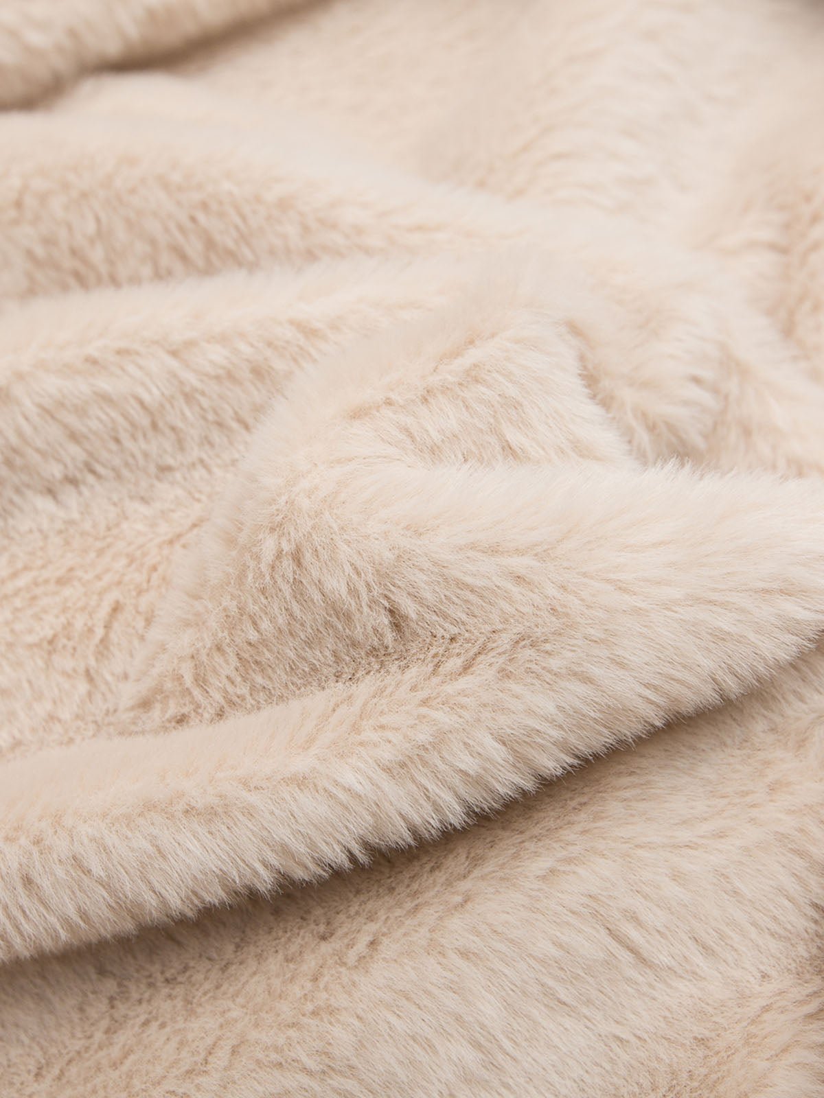 Faux Fur Lined Zip Up Hooded Bomber Jacket