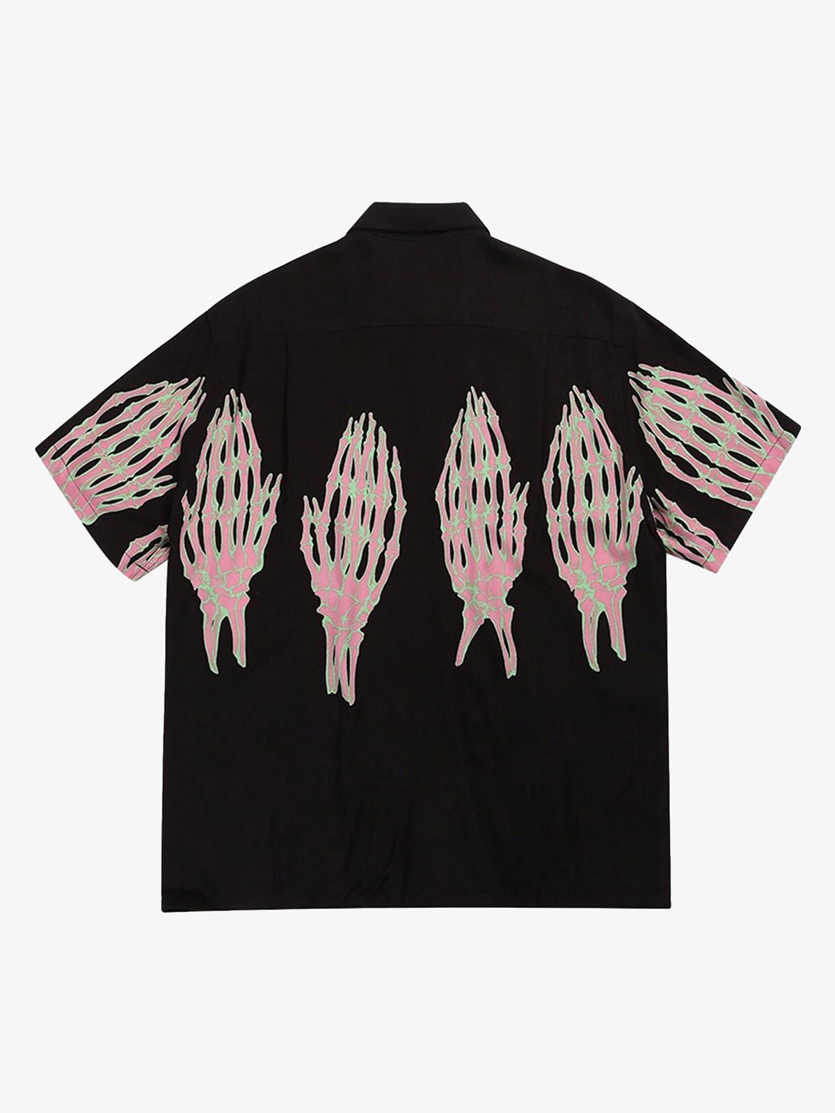 Ghost Hand Ghost Claw Casual Print Shirt