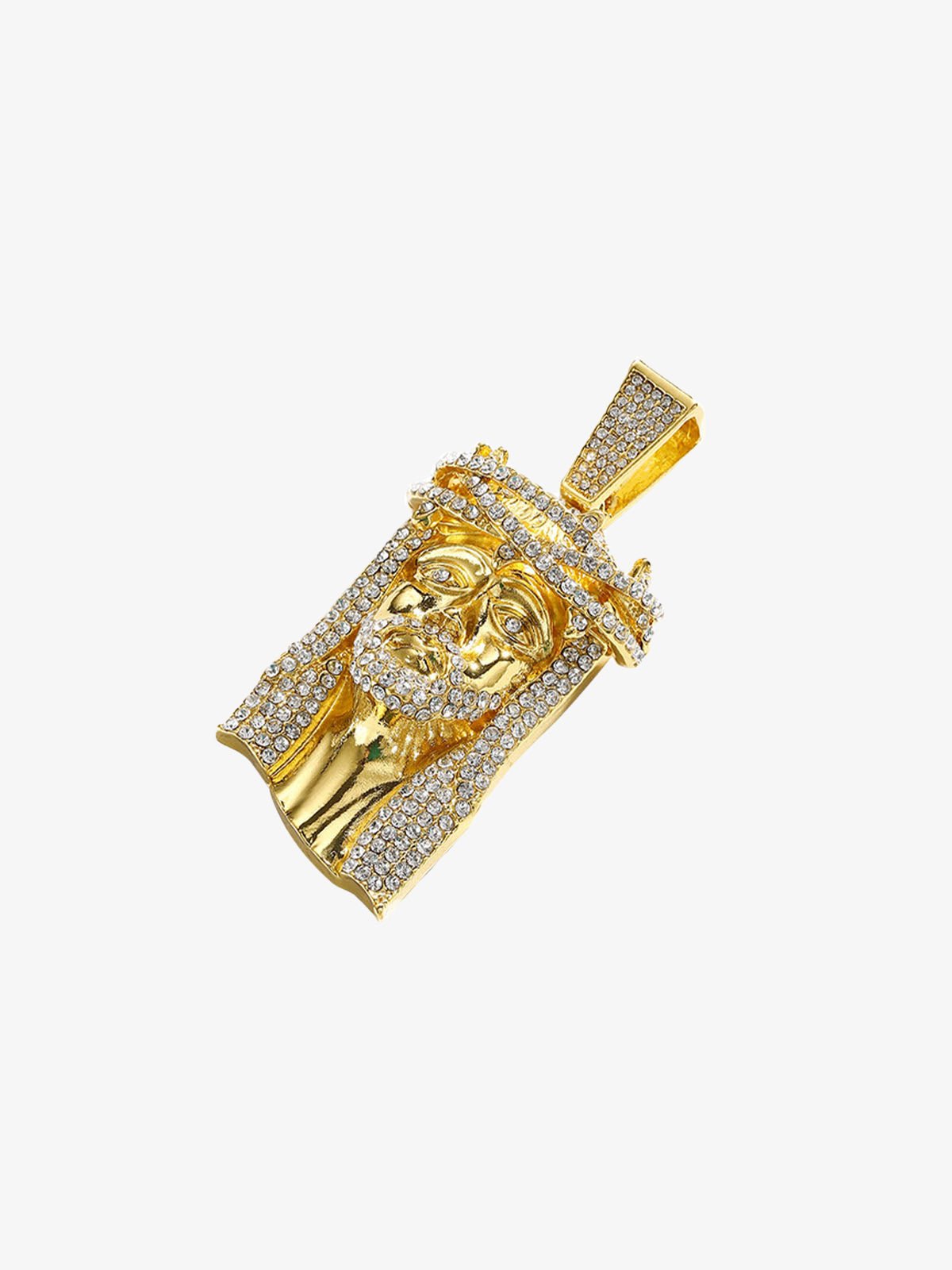 Diamond Jesus Cuban Necklace