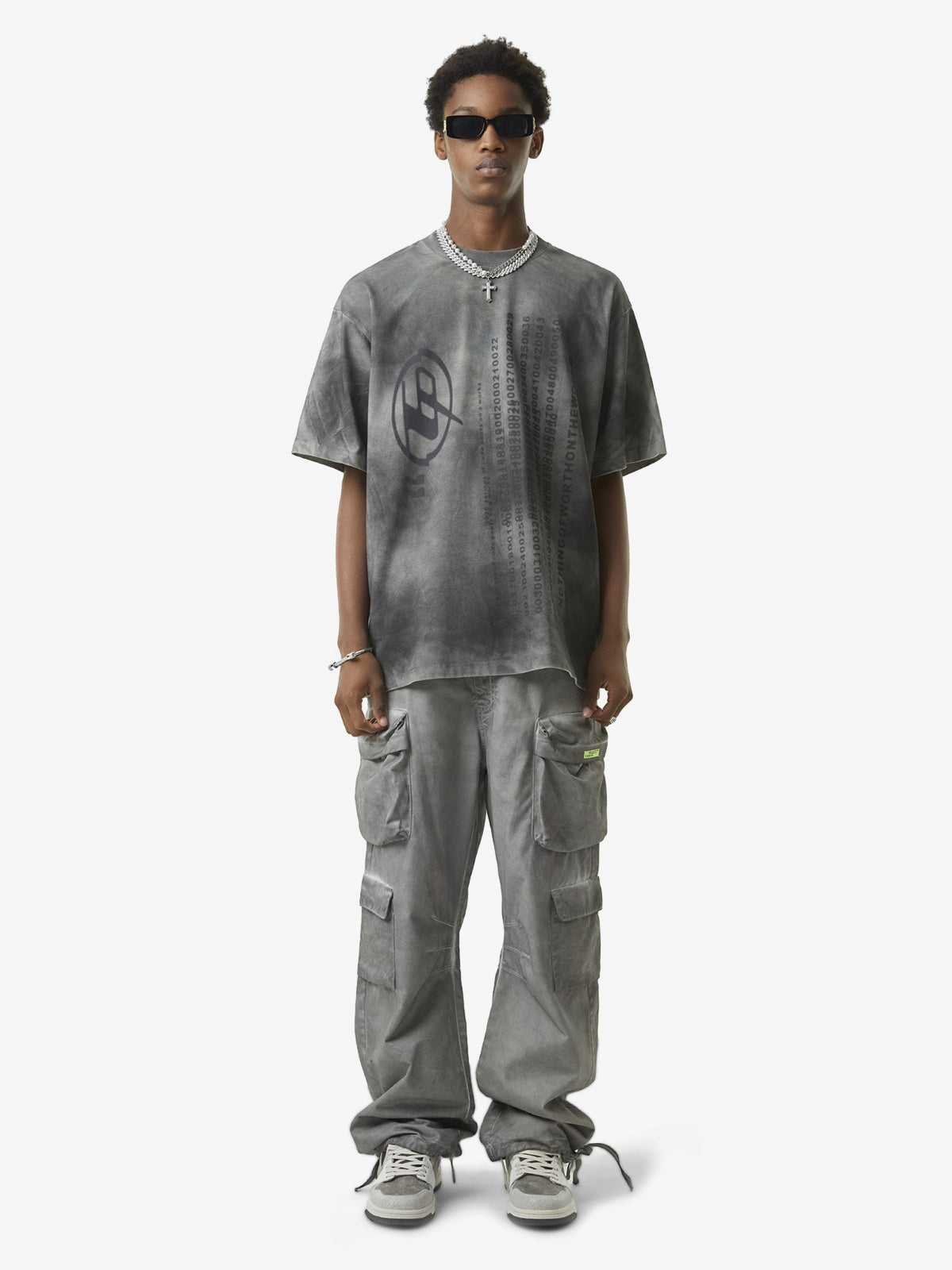 Vintage Wasteland Style Multi Pocket Work Pants