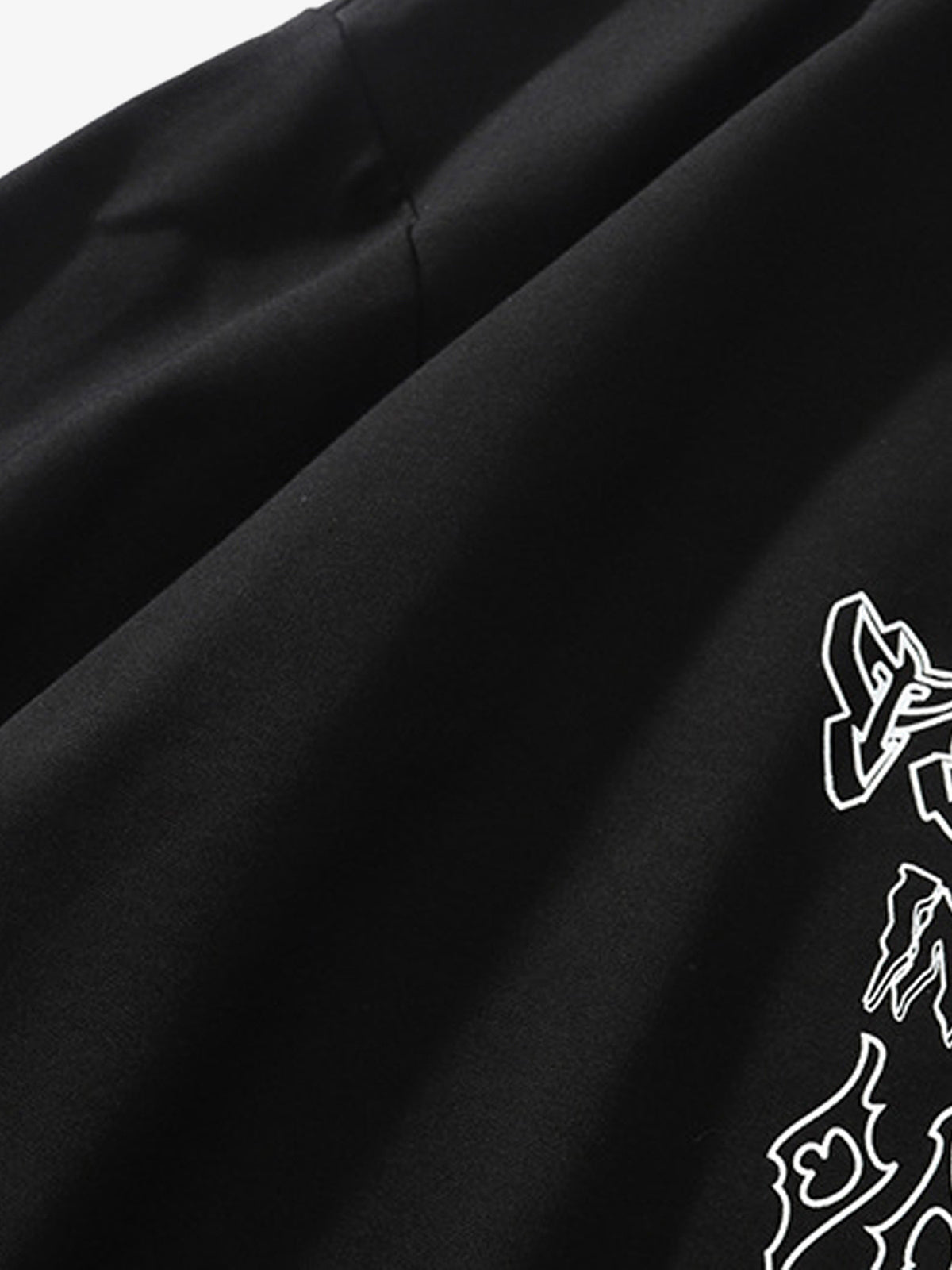 Chain Decorated Oversized T-Shirt