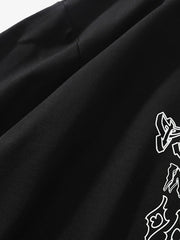 Chain Decorated Oversized T-Shirt