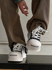 Street Contrast Color Casual Sneakers
