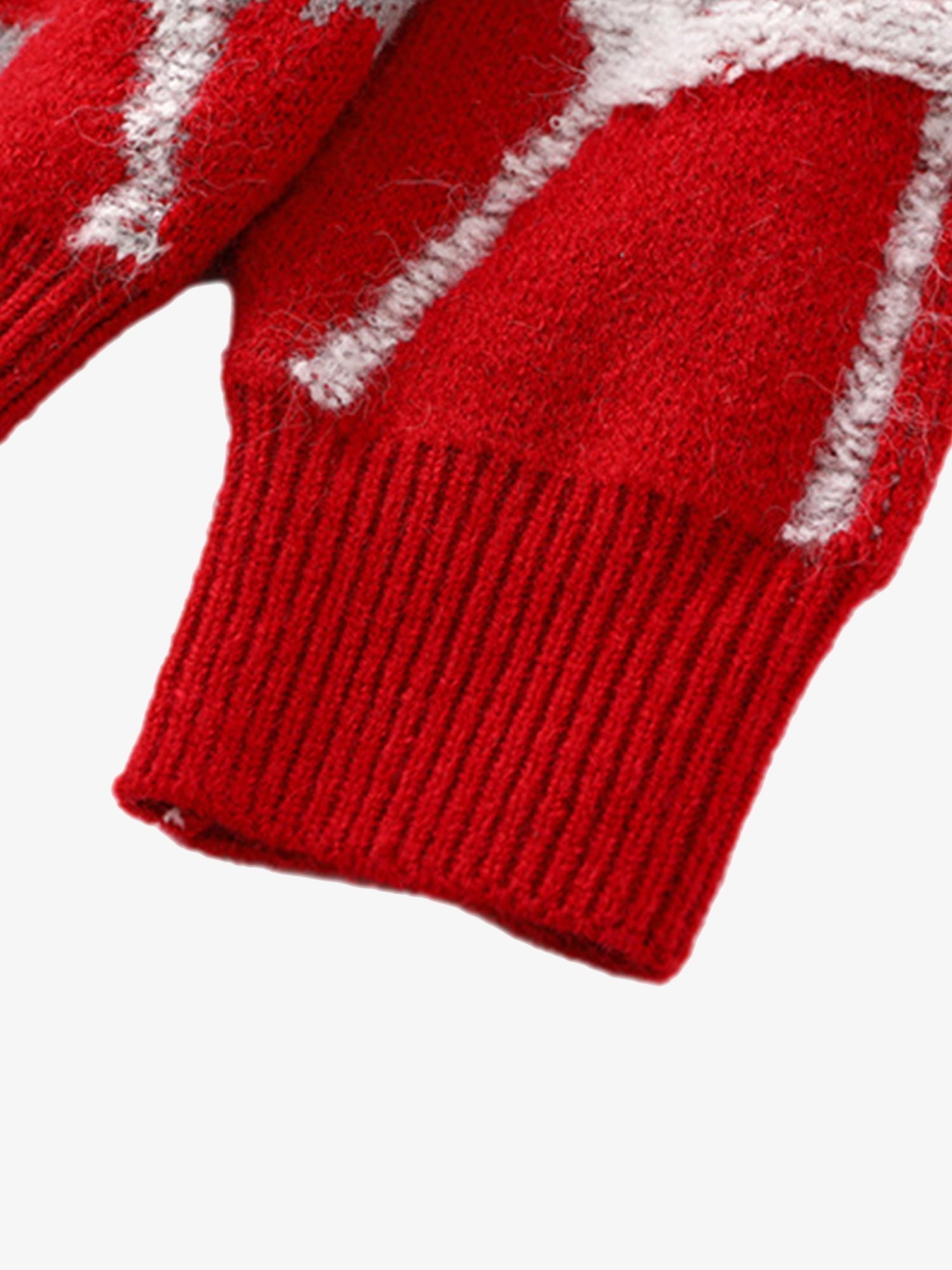 Spider Knit Crew Neck Sweater