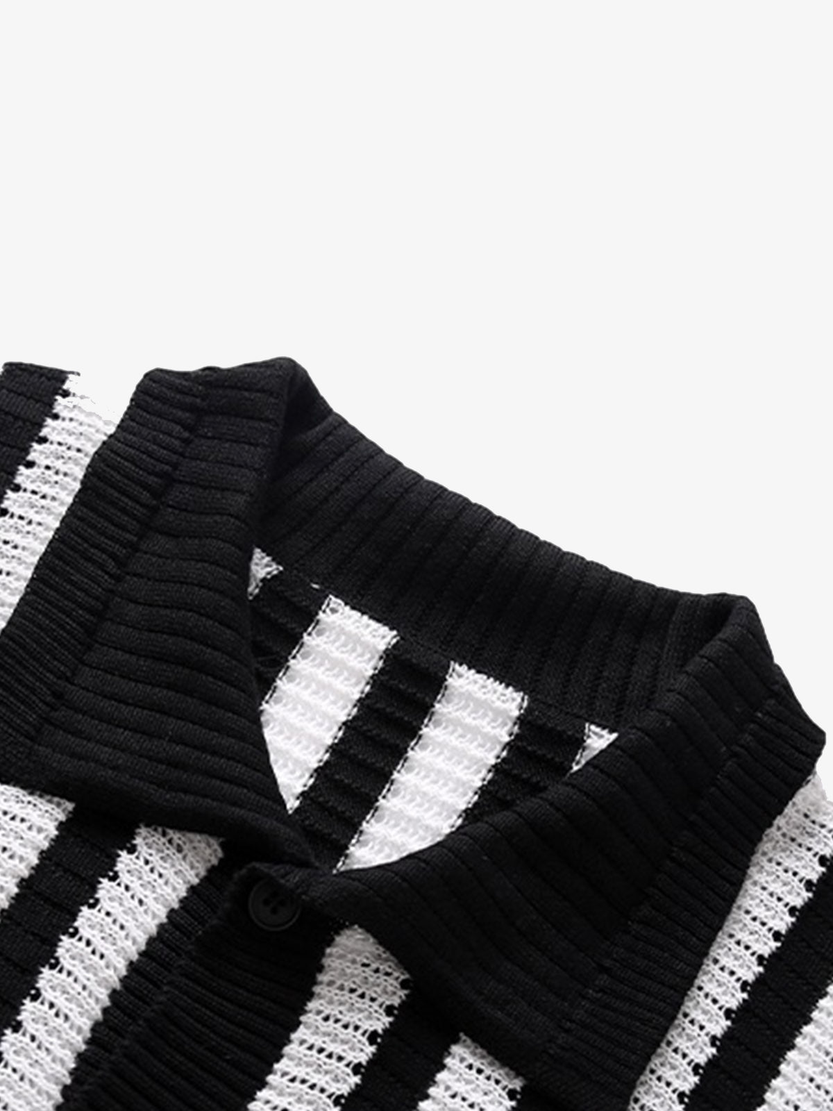 Cleanfit Striped Knit Cardigan Shirt