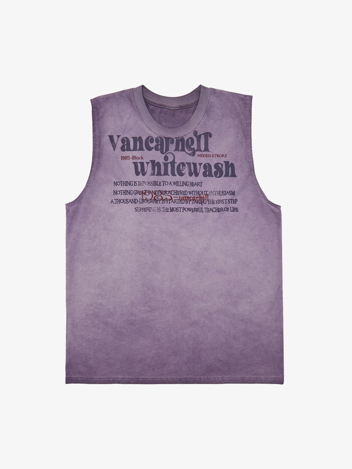 Heavy Worker Washed And Broken Retro Font VEST