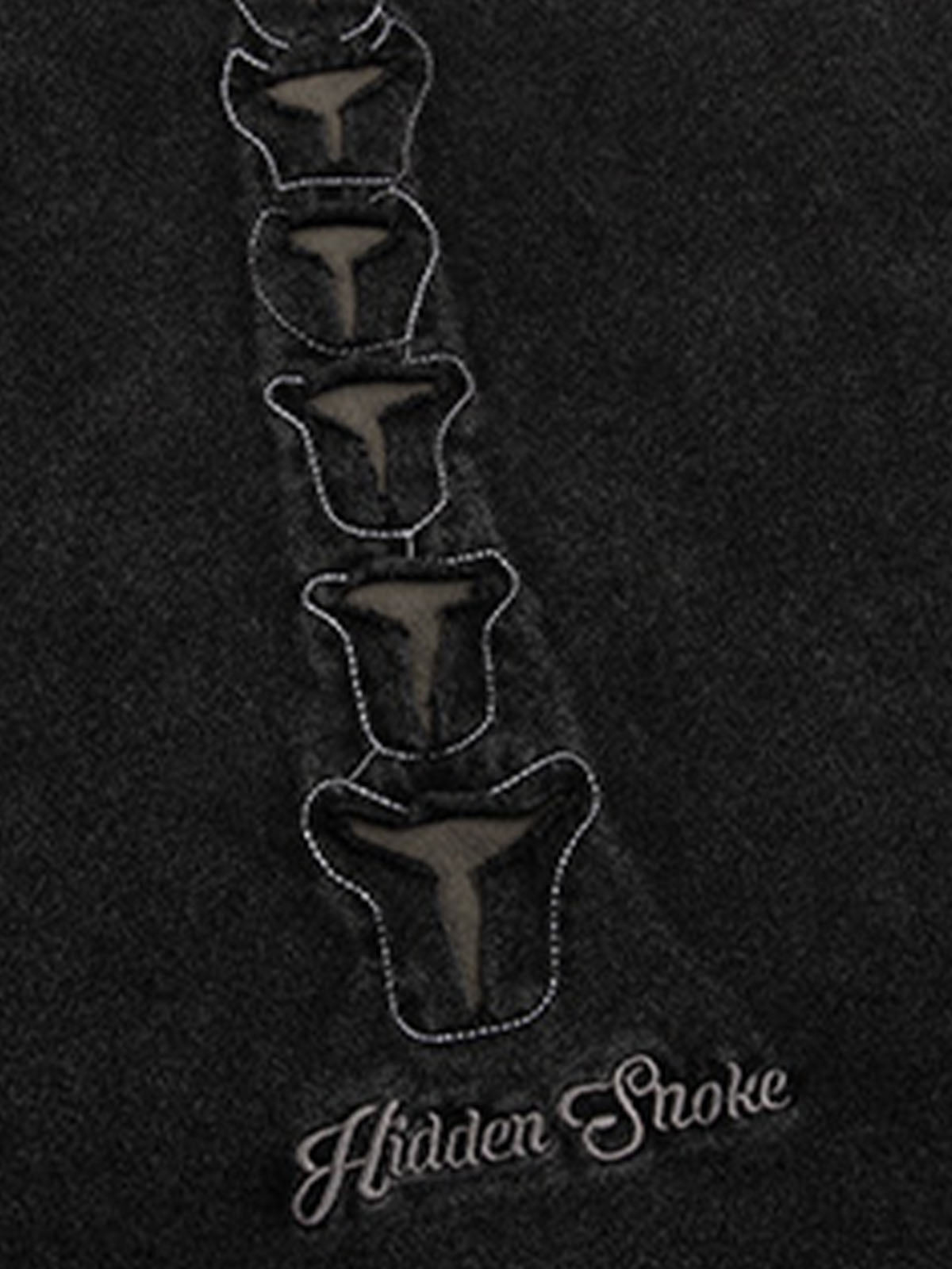 Skeleton Design Print Oversized T-Shirt