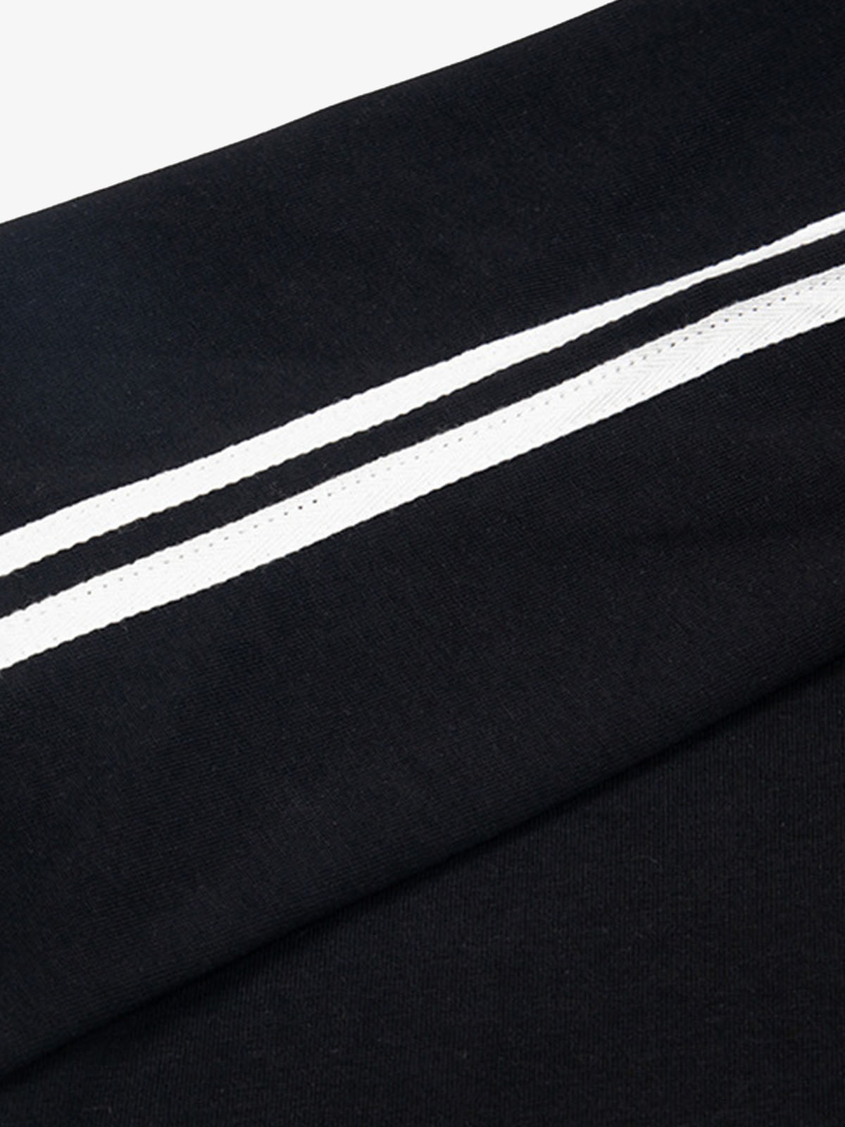 Plaid Patch Knotted Scarf T-Shirt