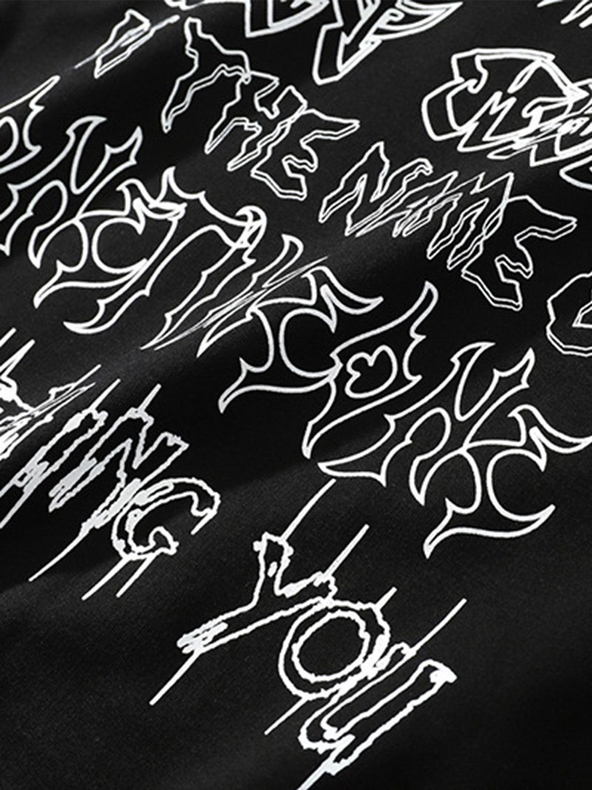 Chain Decorated Oversized T-Shirt