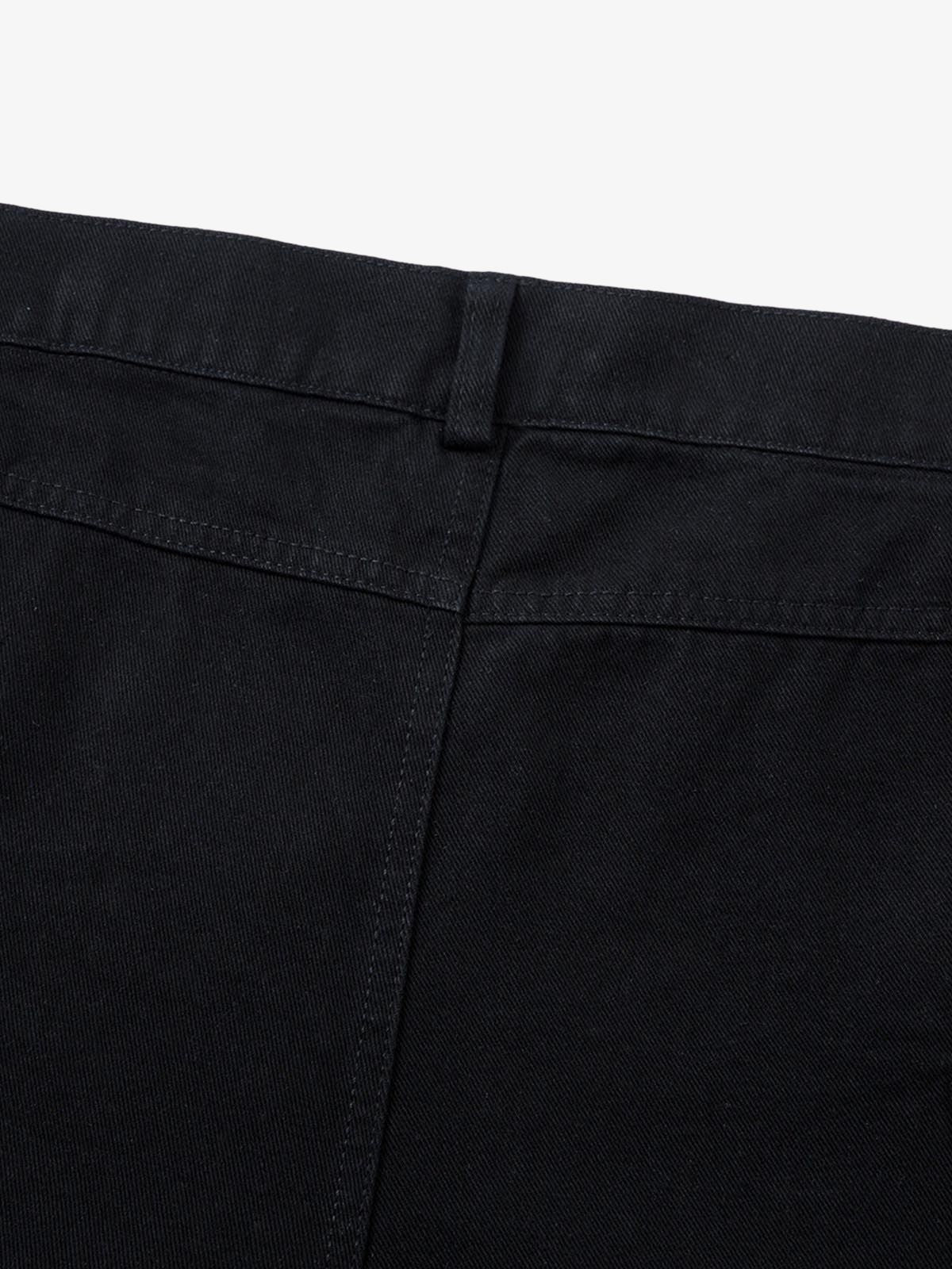 Deconstructed Split Rivet Cargo Jeans