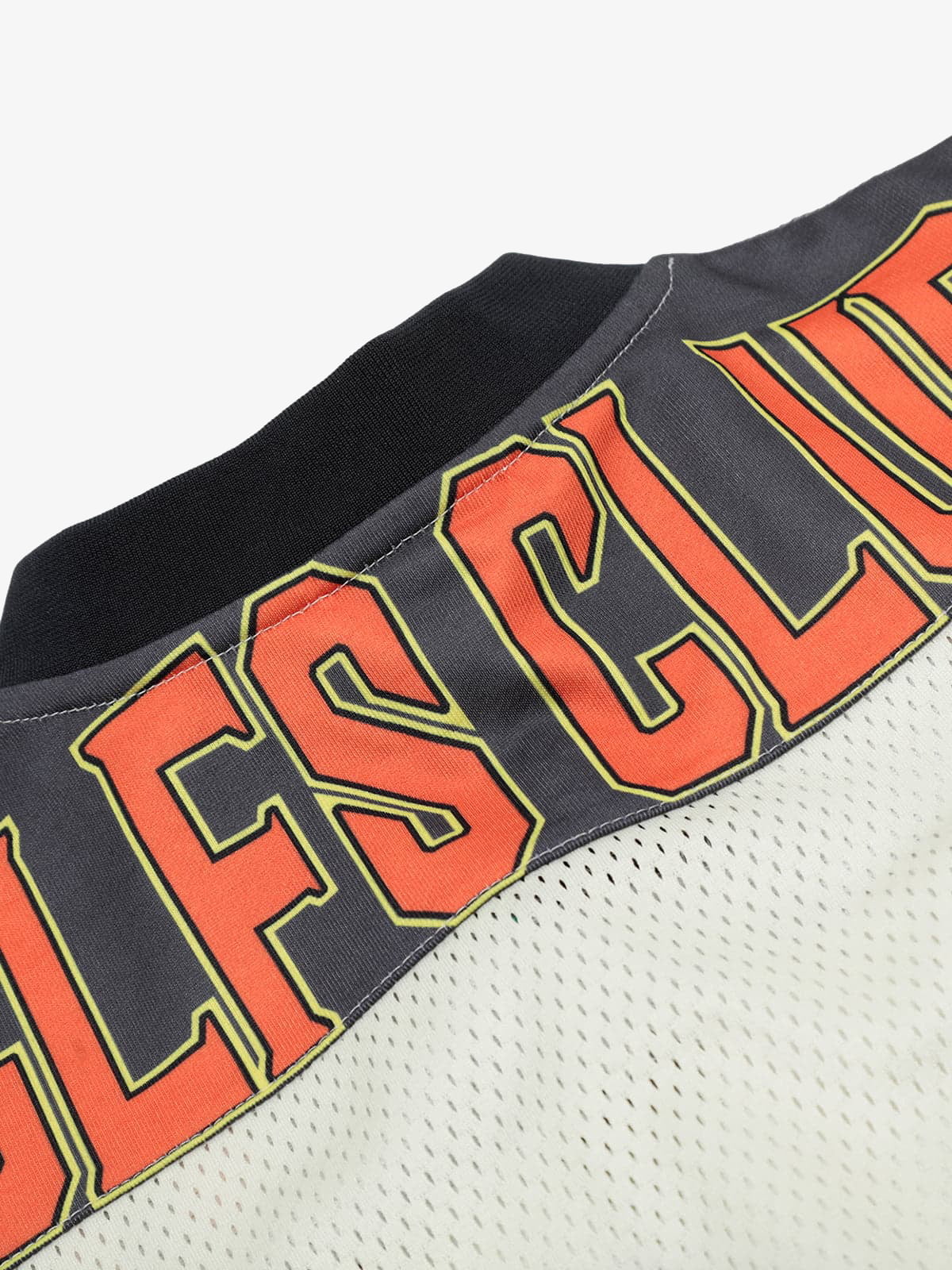 Jersey Style Flame Print T-shirt