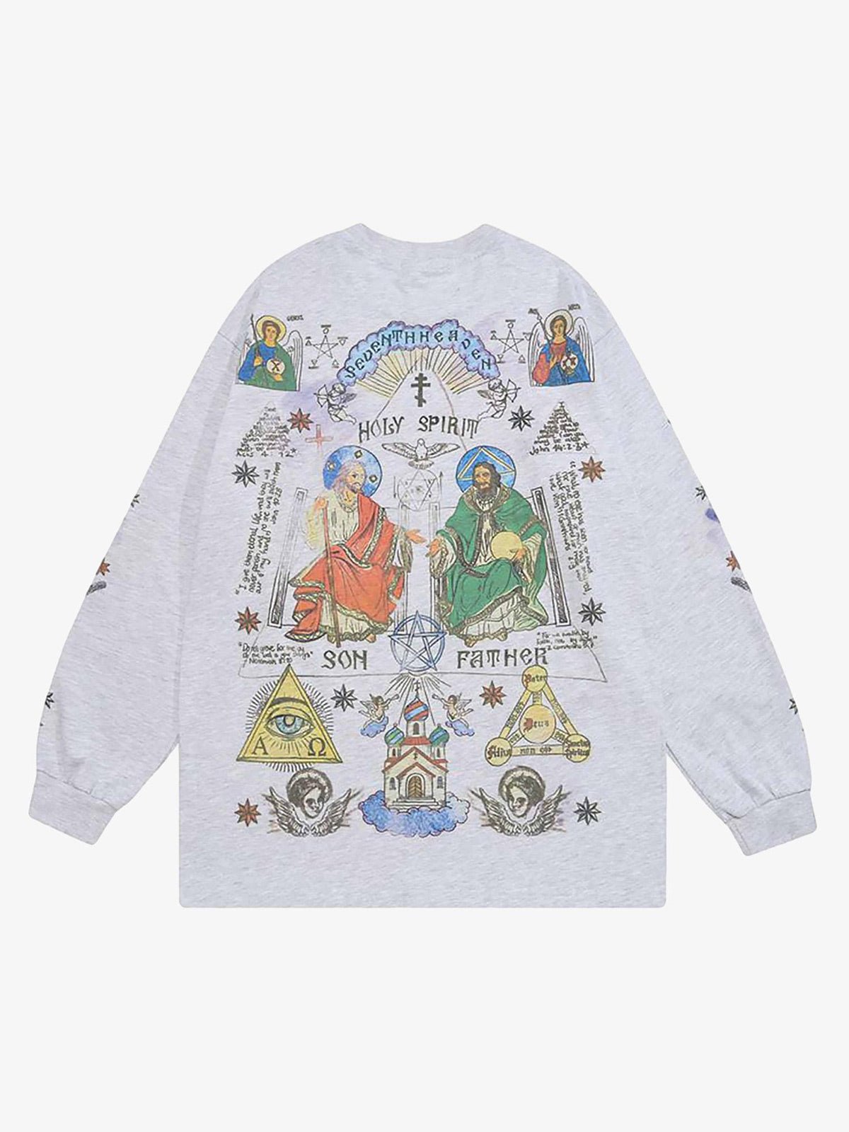 American High Street Graffiti Long Sleeve Shirt