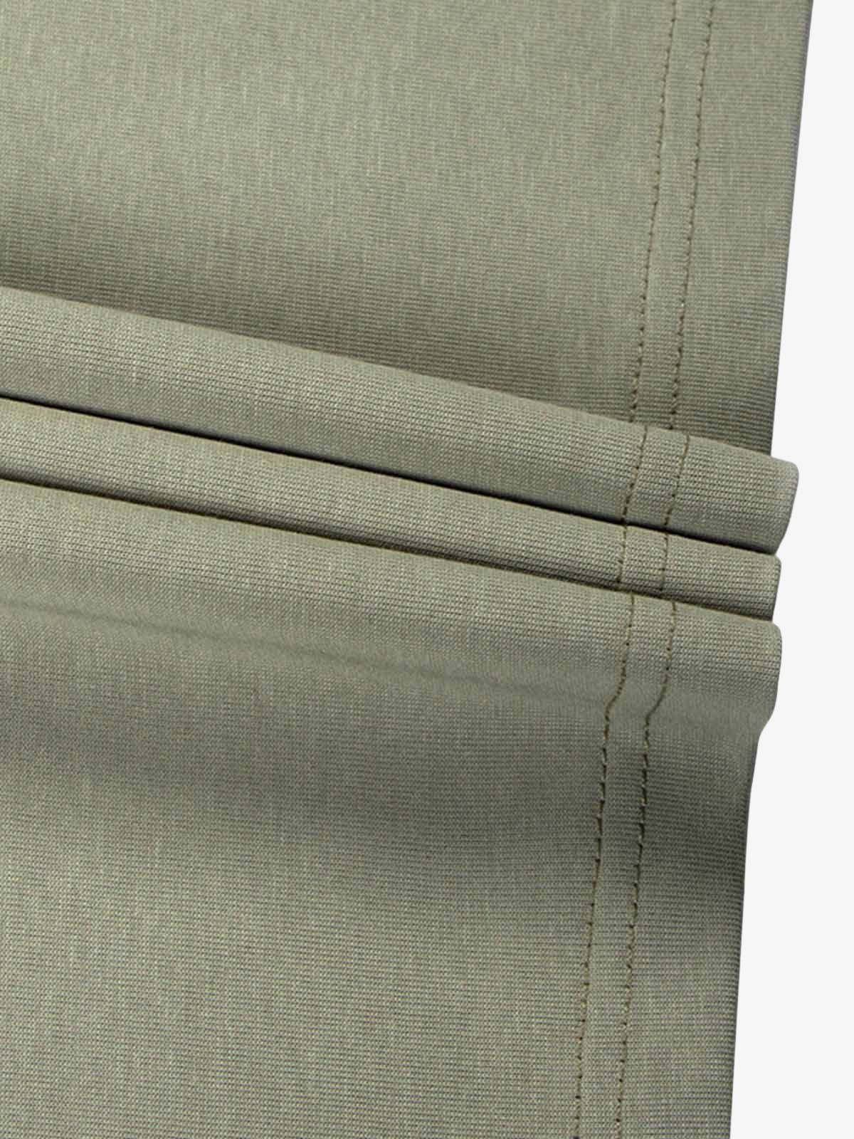 Quick-Dry Contrast Color Quarter Zip Up T-shirt