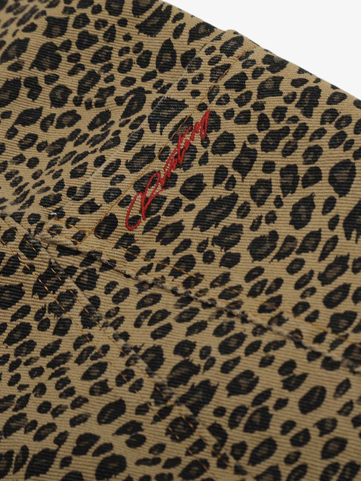 Cheetah Print Barrel Pants