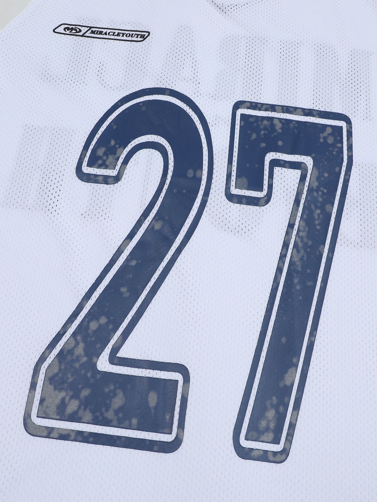 Oversized NO. 27 Sports Jersey T-Shirt