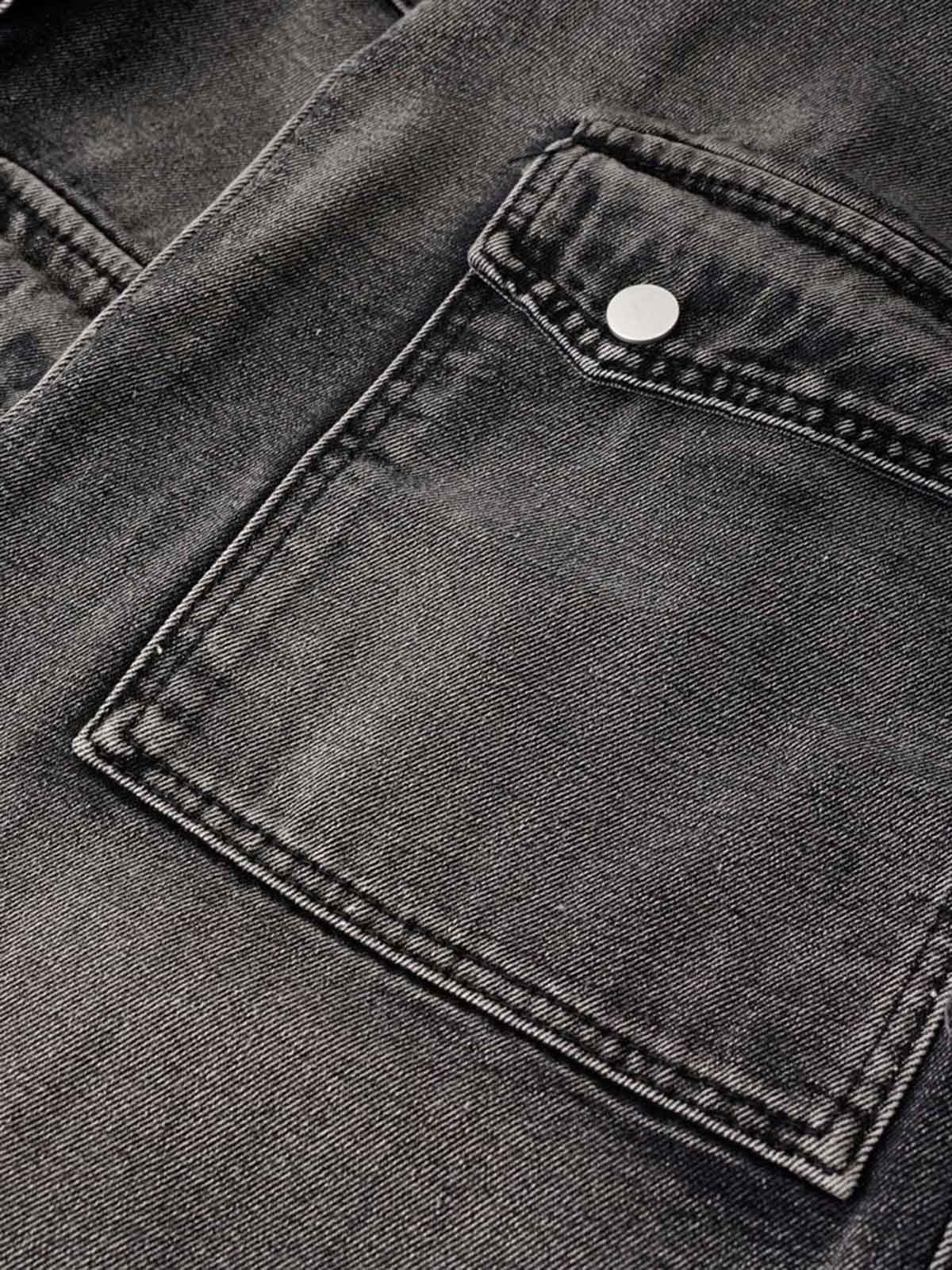 Multi Pocket Cargo Jeans